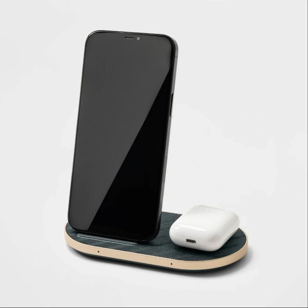 Qi 2-in-1 Wireless Charger- heyday